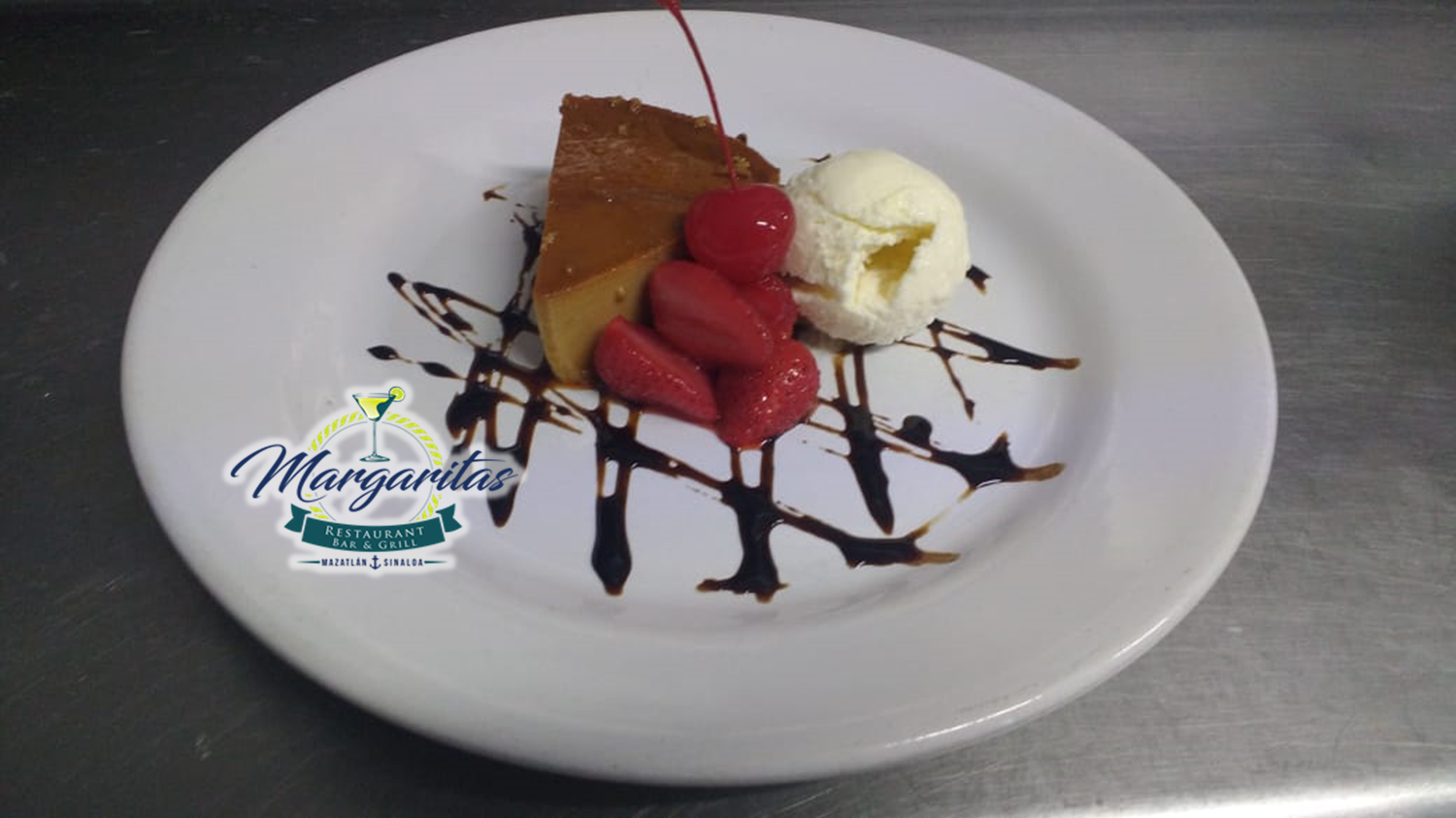 Flan Napolitano Y Nieve De Queso